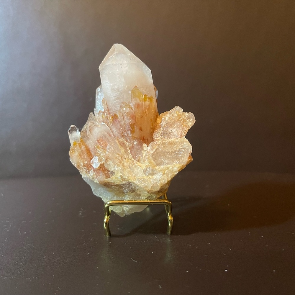 Natural Crystal Clear Quartz Cluster. Great Gift Idea.